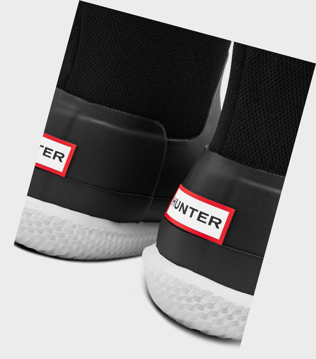 Scarpe Sportive Uomo Hunter Original Corta Mesh Nere | NELTSD-950