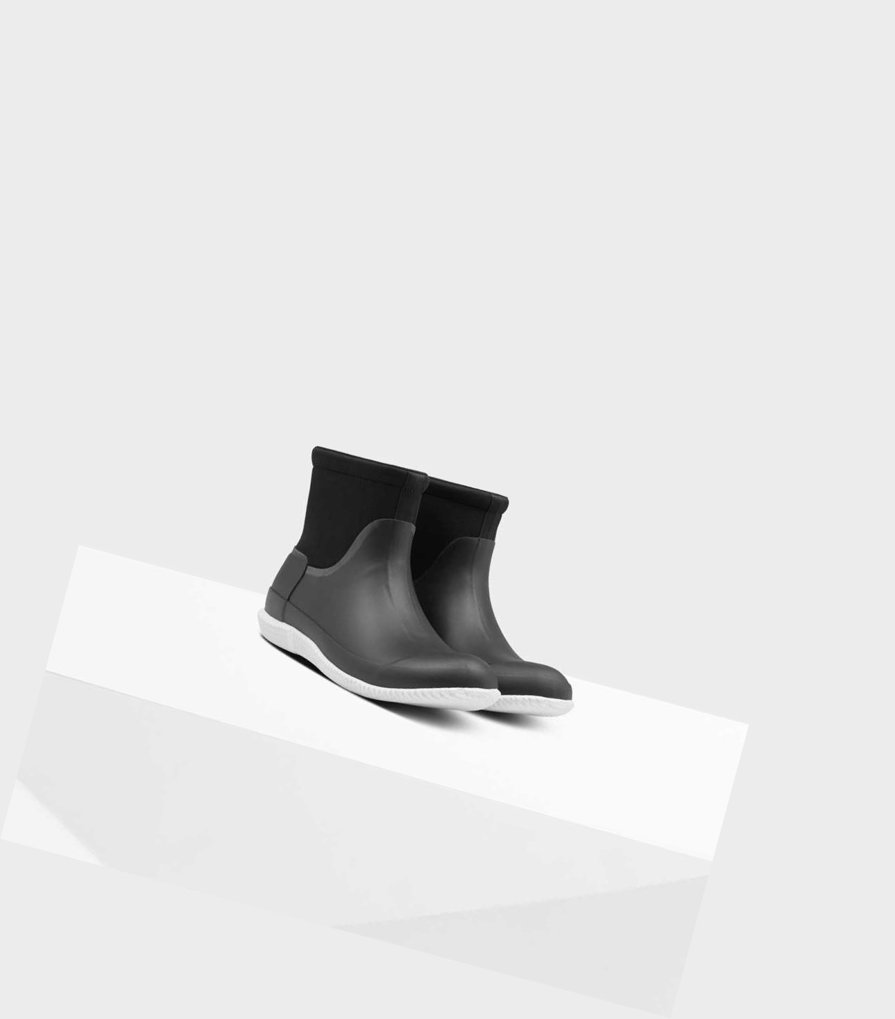 Scarpe Sportive Uomo Hunter Original Corta Mesh Nere | NELTSD-950