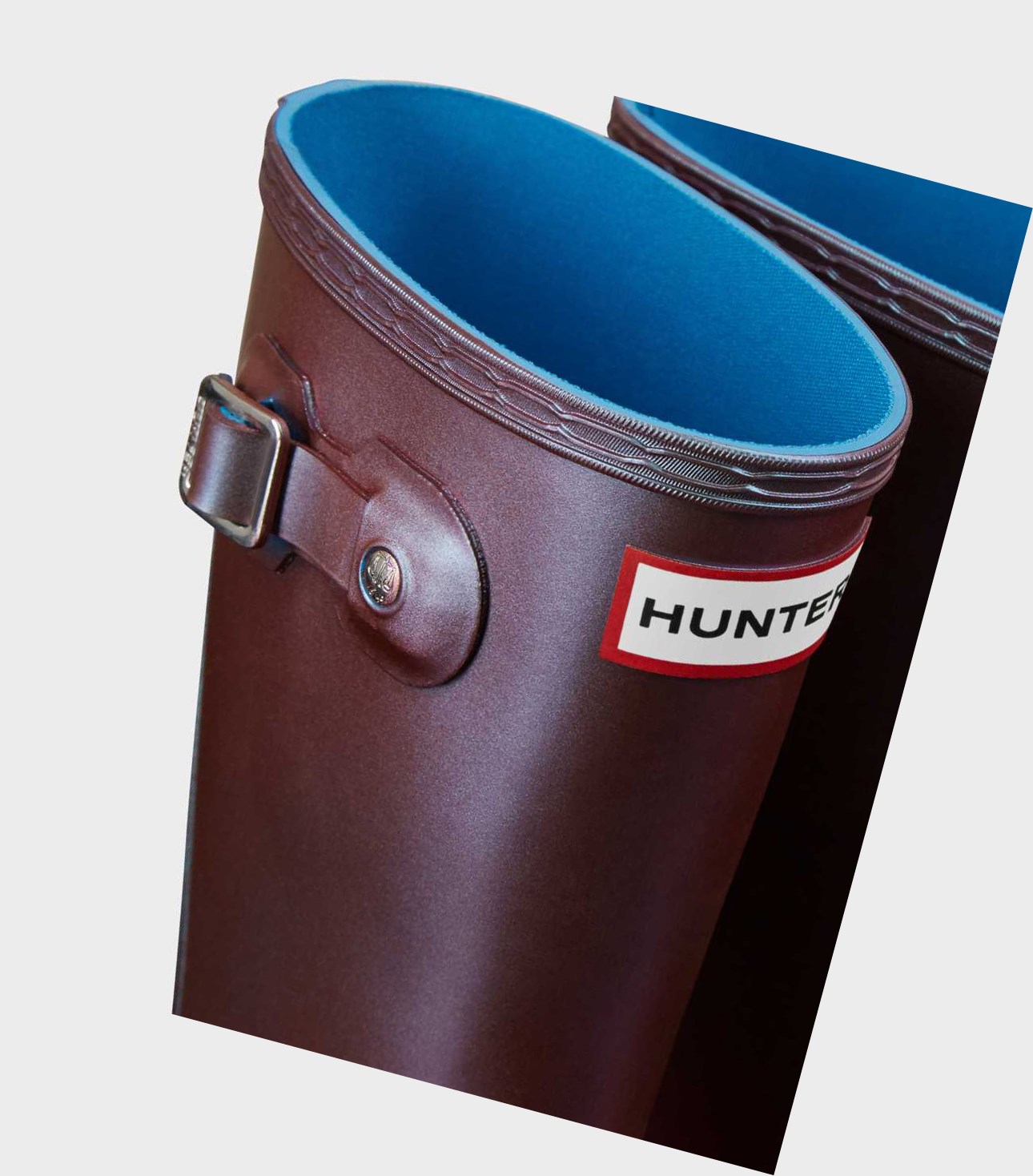 Stivali Corti Bambino Hunter Original Big Nebula Wellington Blu | CGNWPD-258