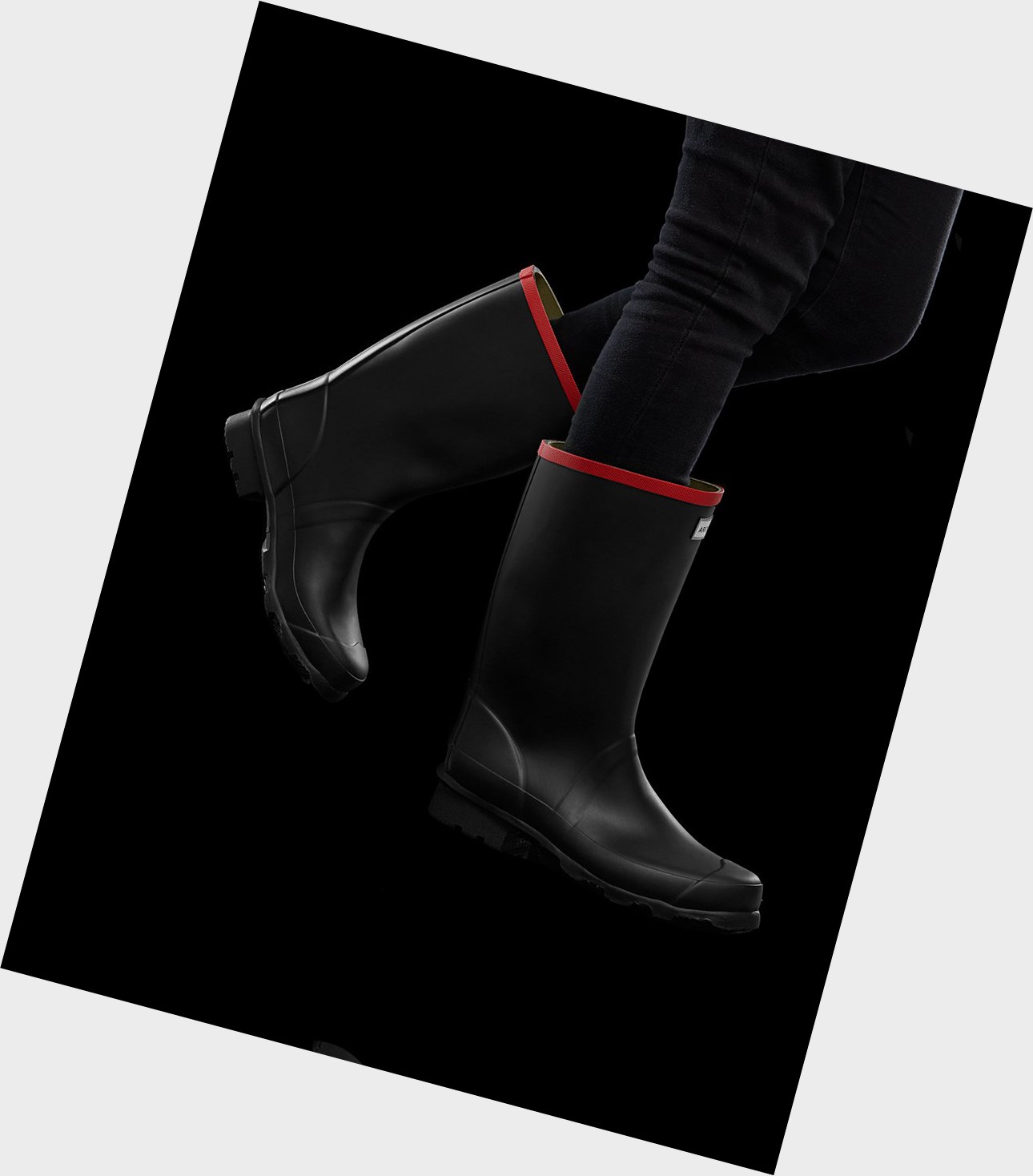 Stivali Corti Donna Hunter Argyll Nere | RFXMLI-697