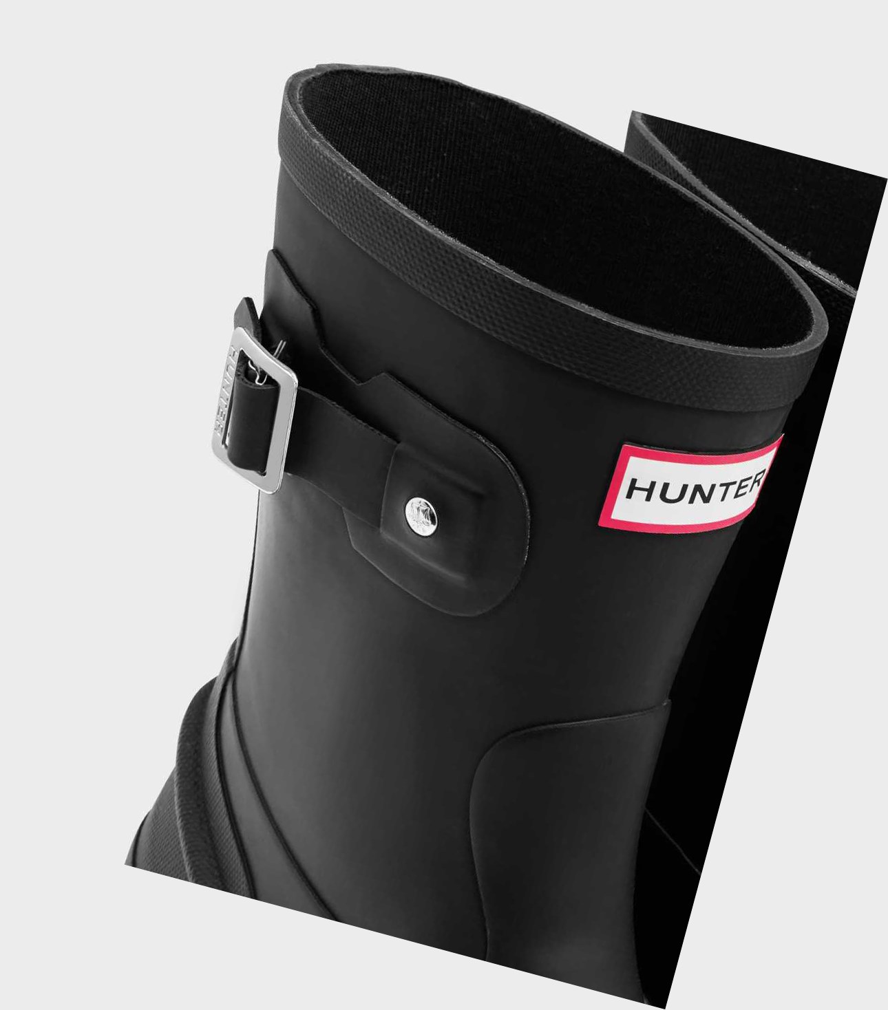 Stivali Corti Uomo Hunter Original Moc Punta Wellington Nere | ERVBMC-043